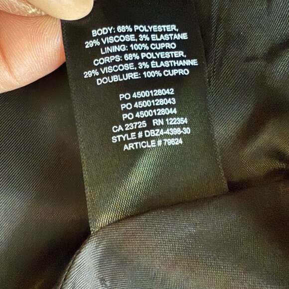 Aritzia Wilfred Gray Double Breasted Career Blazer - Picture 7 of 9